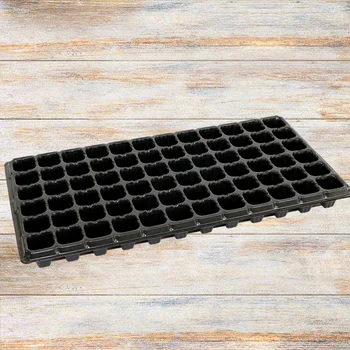 

10PCS Seedling Trays Sprouts Succulent Forest 72 Holes Thickening Planter