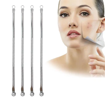 

1pc Pimple Blemish Black Head Spot Cleaner Blackhead Remover Done Acne Extractor Remover Tool Needles Pimple Makeup Tools Beauty