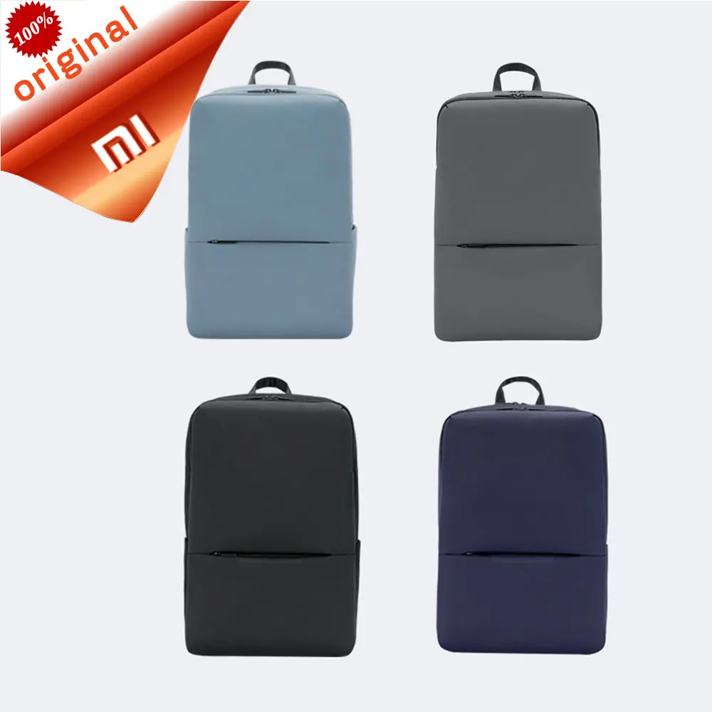 

New Xiaomi Classic Backpack Business Backpack 2 15.6inch 18L Laptop Shoulder Bag Level 4 Waterproof Bag Unisex Outdoor Travel