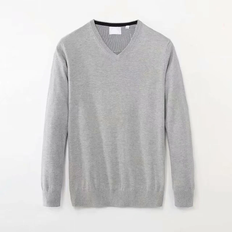 men crocodile V-neck cotton sweater autumn winter jersey Jumper hombre pull homme hiver pullover men Knitted sweaters