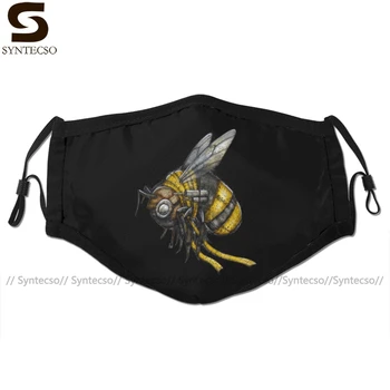

Insect Mouth Face Mask Bumblebee Facial Mask Fashion Cool with 2 Filters for Adult
