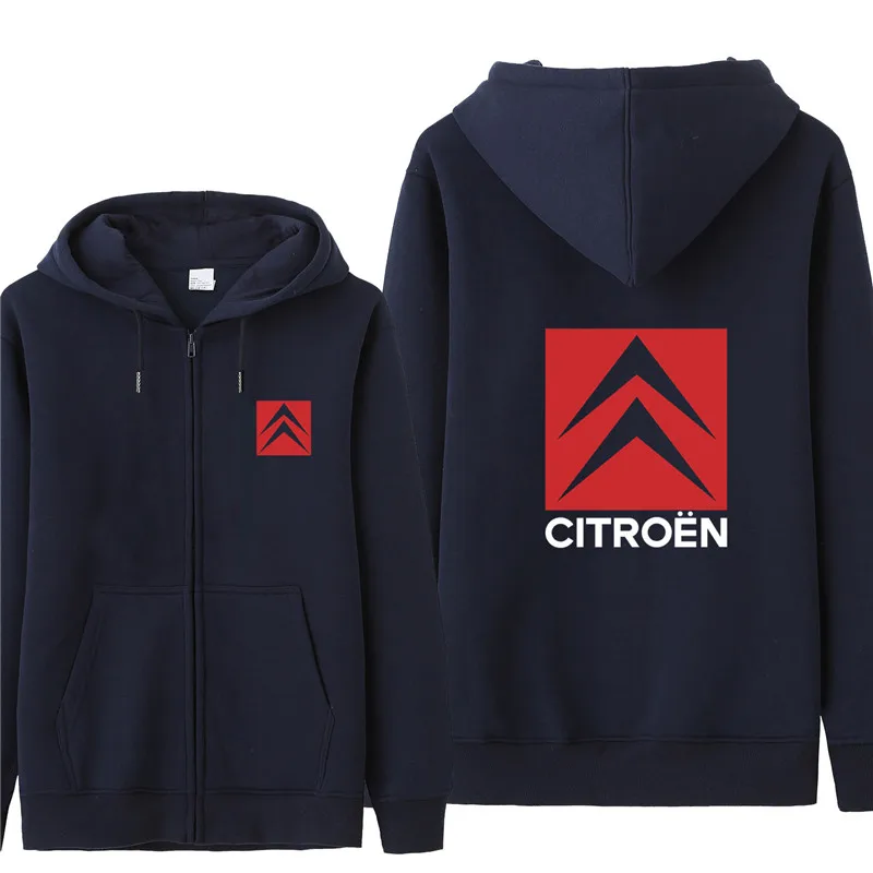 as picture Осенние толстовки Citroen мужские модные пальто флисовый пуловер унисекс Мужские толстовки Citroen - Цвет: as picture