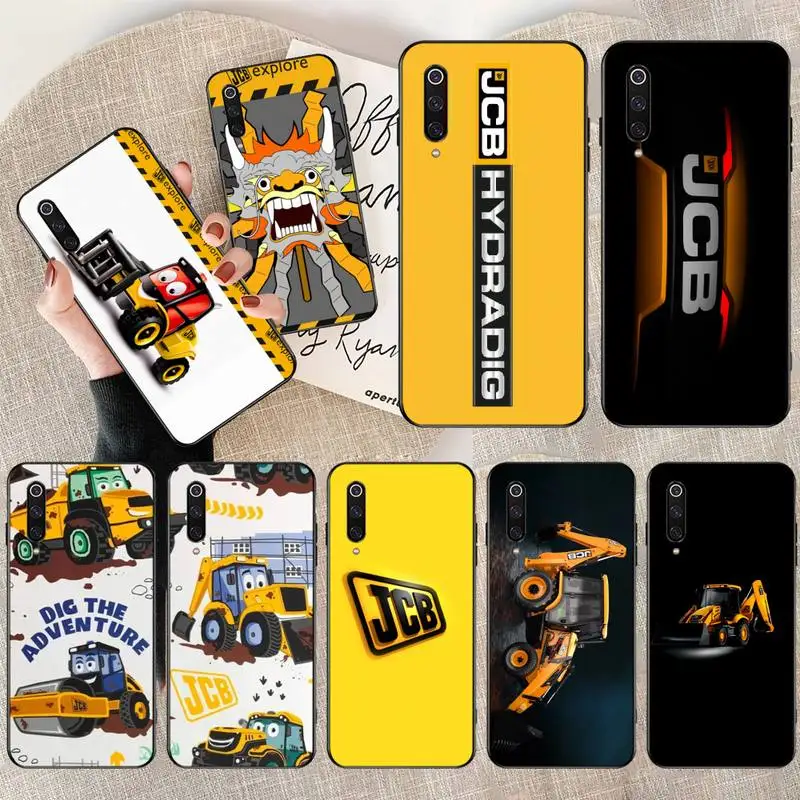YJZFDYRM JCB excavator Shell Phone Case for Xiaomi Mi 10 Pro lite Mi9 9SE 8SE Pocophone F1 9T | Мобильные телефоны и