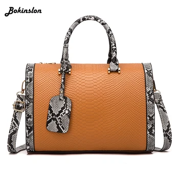 

Bokinslon Bokinslon Fashion Portable Small Square Bag Shoulder Woman Casual Stone Pattern Simple Messenger Bag Female