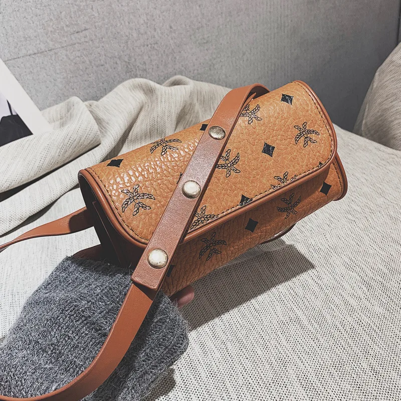 

Mobile Phone Bag Women's Shoulder Chest Pack 2018 New Style New Arrival Bag Versatile Printed Small Waist Pack Korean-style Mini