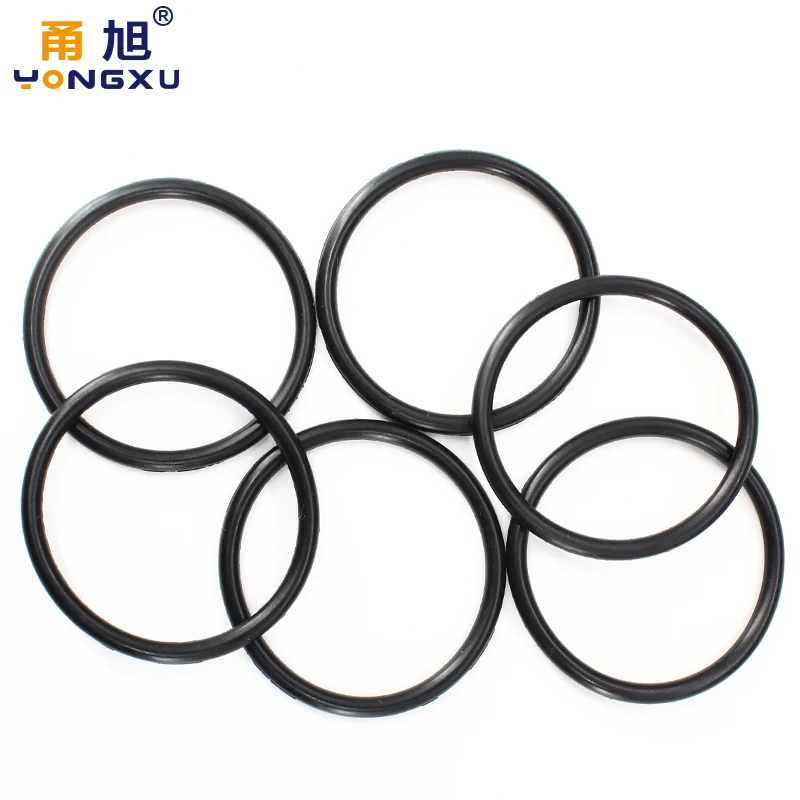 Rubber O Rings NBR O Ring Seal Gasket Thickness CS2.65mm ID6.75-100 Oil and Wear Resistant Automobile Petrol Nitrile Rubber O-Ring