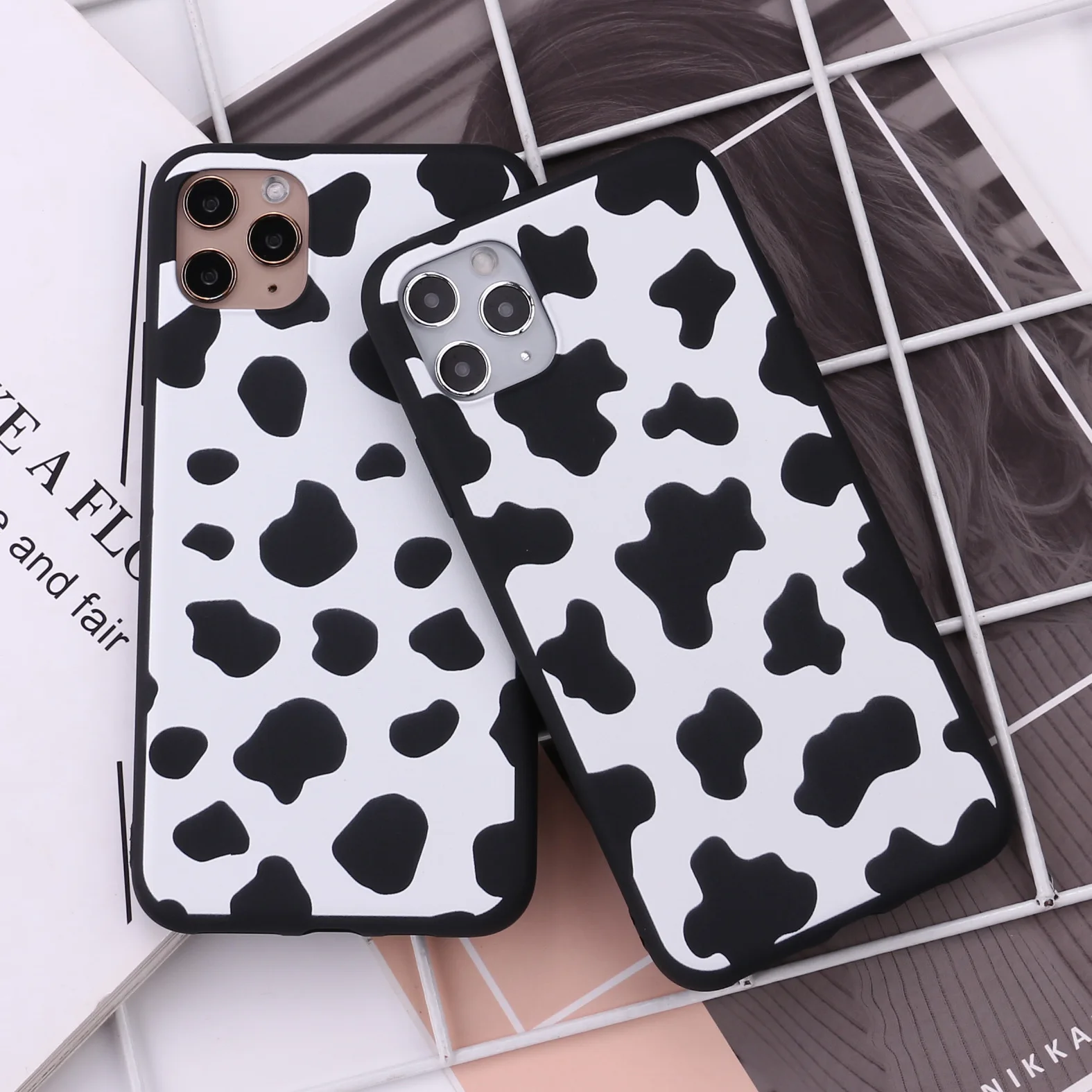 Милый чехол для iPhone девушек XS Max XR X матовый 6 6S 7 Plus 9 10 мягкая задняя крышка 8