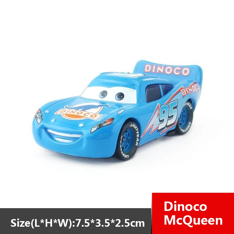 

Disney Pixar Cars McQueen Mater Jackson Storm Ramirez Vehicle Alloy Boy Kid Toys Gift cartoon mini Model Cosplay Props