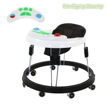 Детские ходунки 3 в 1 автомобиль с музыкальным колесом безопасный 6-18 м трехколесный велосипед Andador Parabebe скутер движущийся ходунки малыш баланс