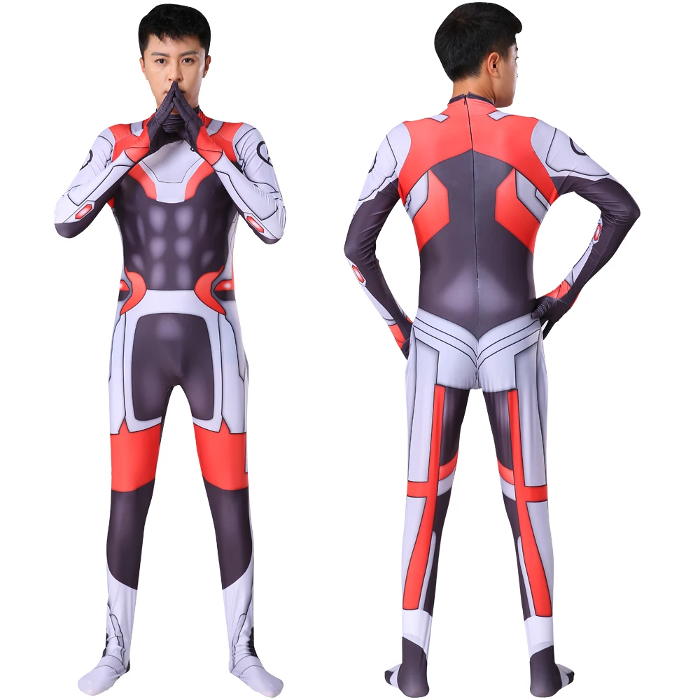 Комбинезоны на Хэллоуин для взрослых и детей аниме Moive Zentai Endgame Квантовый мир