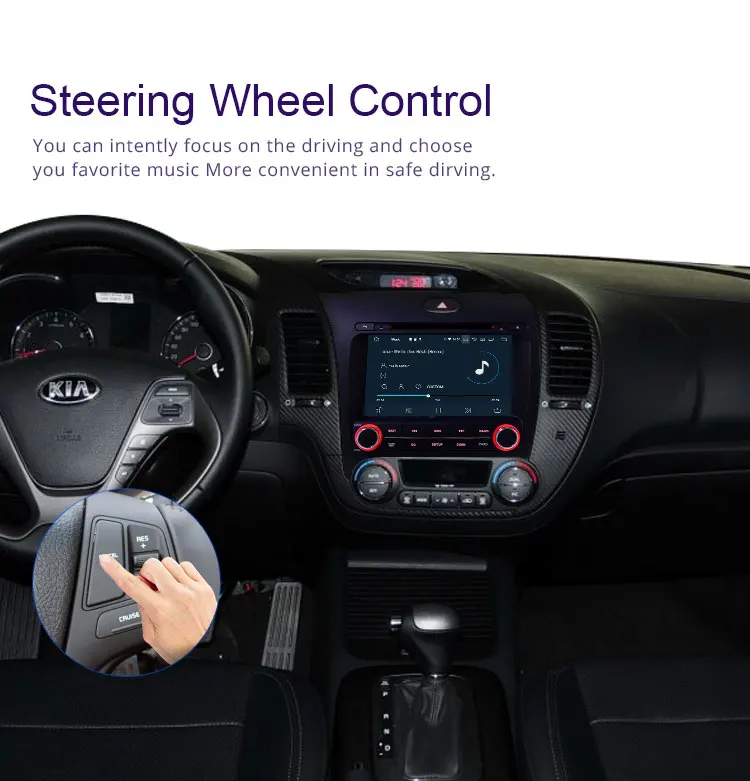 Excellent TOPBSNA Android 9.0 Car DVD Multimedia Player for Kia CERATO K3 FORTE 2013 2014 2015 2016 WIFI Car Radio Player GPS Navi auto FM 10