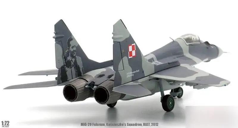 JC Крылья Mikoyan MiG-29 Fulcrum-польские ВВС 1/72 литая модель самолета