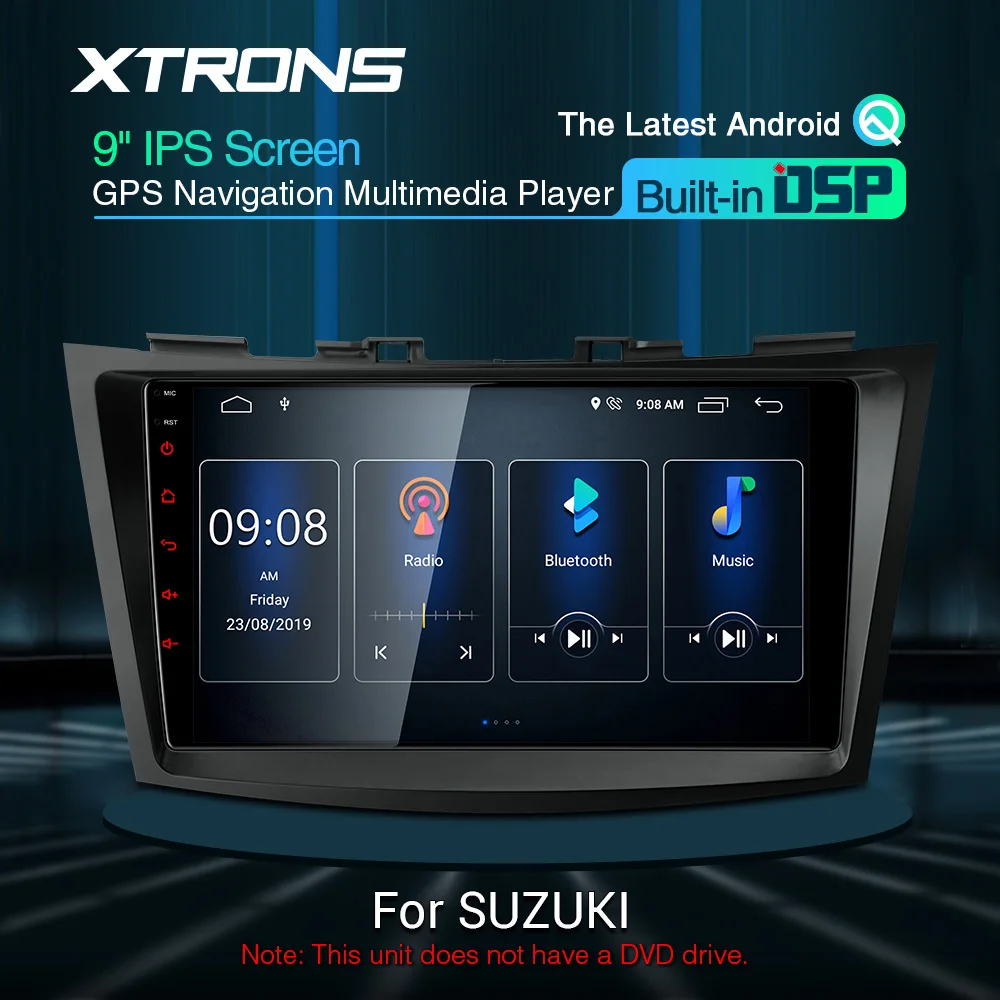 XTRONS 9 &quotDSP новейшая Android IPS навигация мультимедийный плеер для SUZUKI SWIFT Ertiga 2012 2013 2014