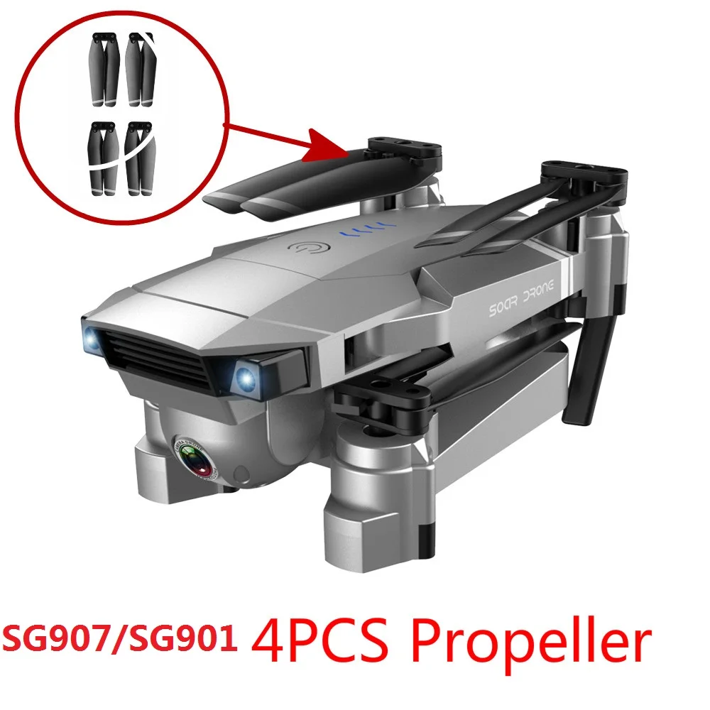 4 шт. пропеллеры для SG907/SG901 Дрон аксессуар Квадрокоптер Вертолет Самолет Дрон пропеллеры ветровые лезвия запасные части