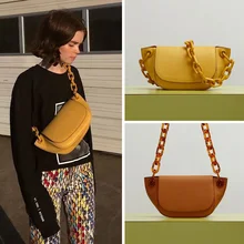 Сумка женская сумки женские сумка женские сумки Женская дизайнерская нагрудная сумка через плечо, вместительные сумки для женщин, ретро акриловые цепи, ручная сумка, Женские однотонные сумки, BANGE