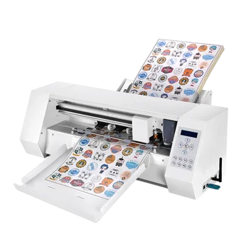 

Vicsign A3A4 size Digital Die Sheet Cutter For Advertising Label cutting/Auto sheet feeding Label cutter Contour Cutting Plotter