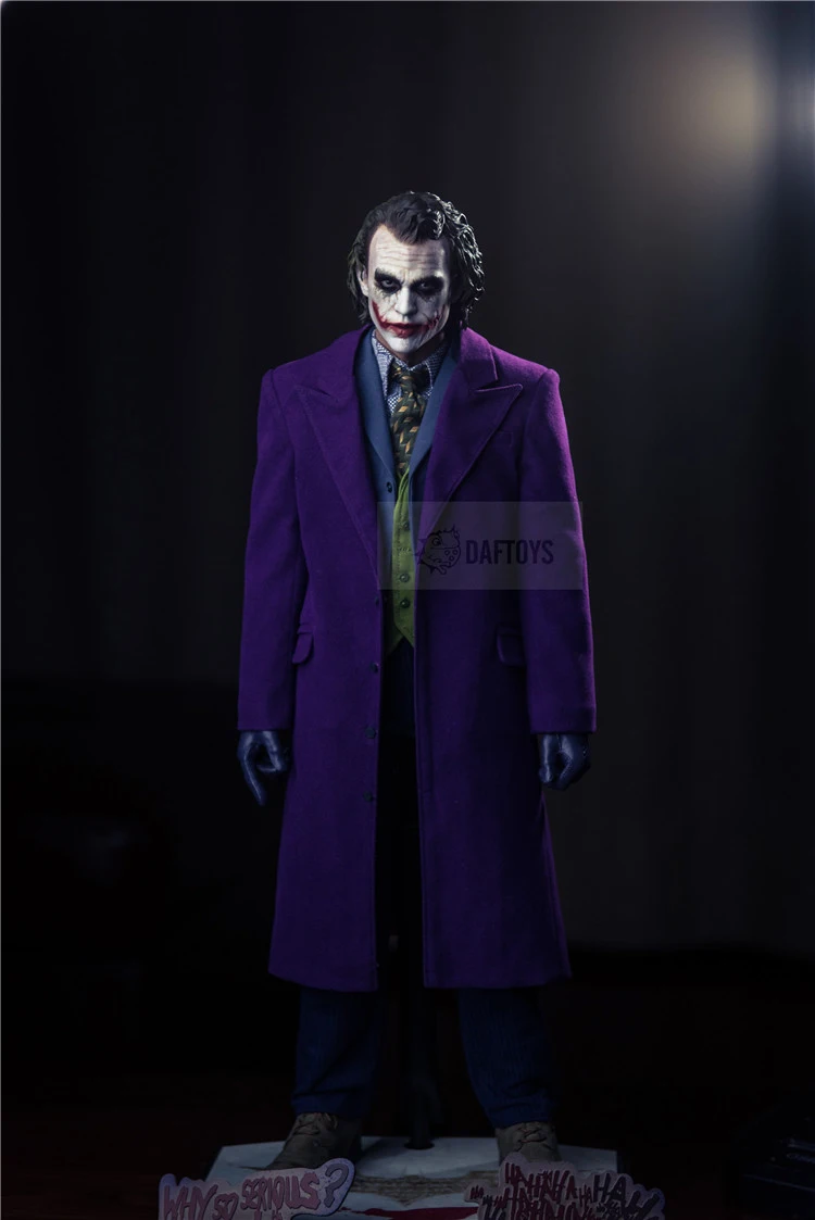 1/4 Scale Coat JOKER Clown Exquisite Edition Coat fit HT Doll Gift DIY Collectible Decoration DAFTOYS