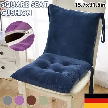 

Solid Color Cushion Soft Comfortable Office Bar Chair Seat Cushions Reclining Chair Detachable Cushion Home Seat Cushion Pad