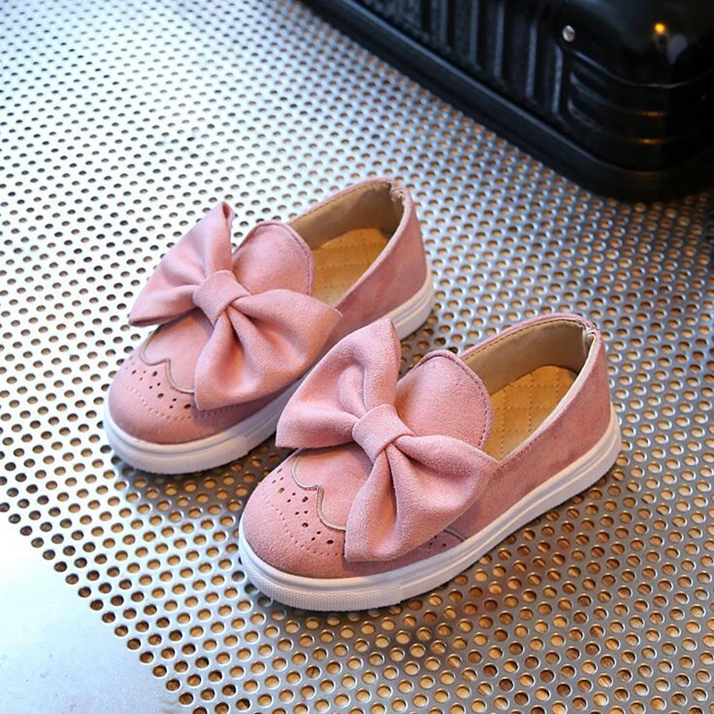 Дышащая детская обувь с бантом Новинка 2018 года Модные Повседневные детские