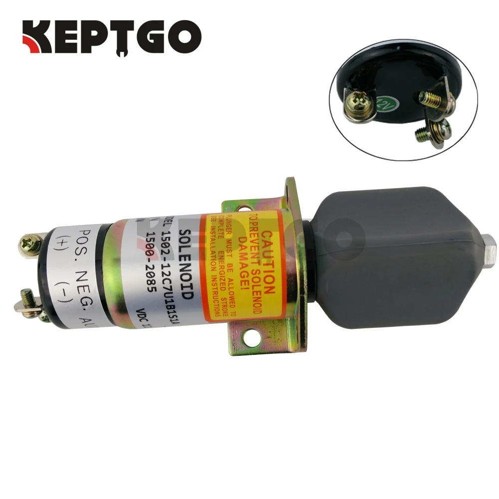 

Стопорный соленоид 1502-12C7U1B1S1A 1500-2085 12 В с 3 клеммами Для Woodward