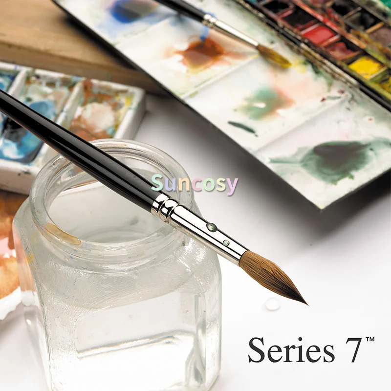 Winsor & Newton Series 7 Kolinsky Sable Watercolour Paint Brushes 