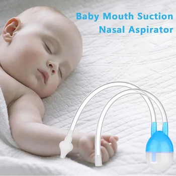 

Baby Nasal Aspirator Anti-backflow Mouth Suction Snot Nose Cleaner for Infant Boys Girls Flu Protection Accessories