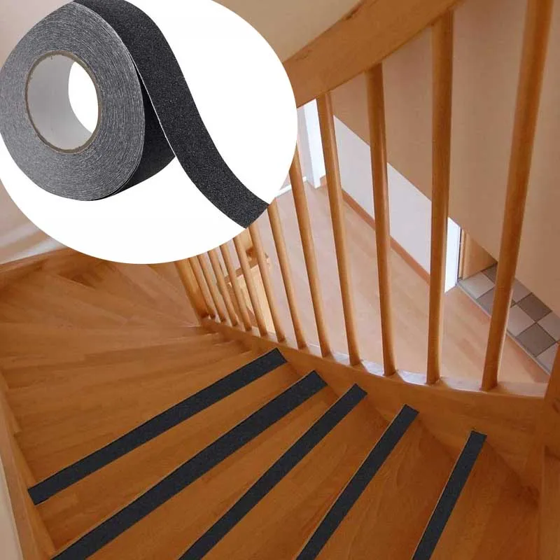 Non-slip stair strips are available in 2 versions, which are they?