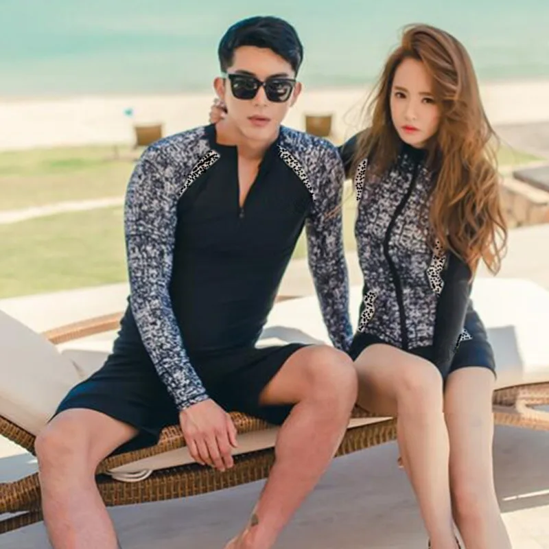 

2017 New Style Couples Two-piece Swimsuits