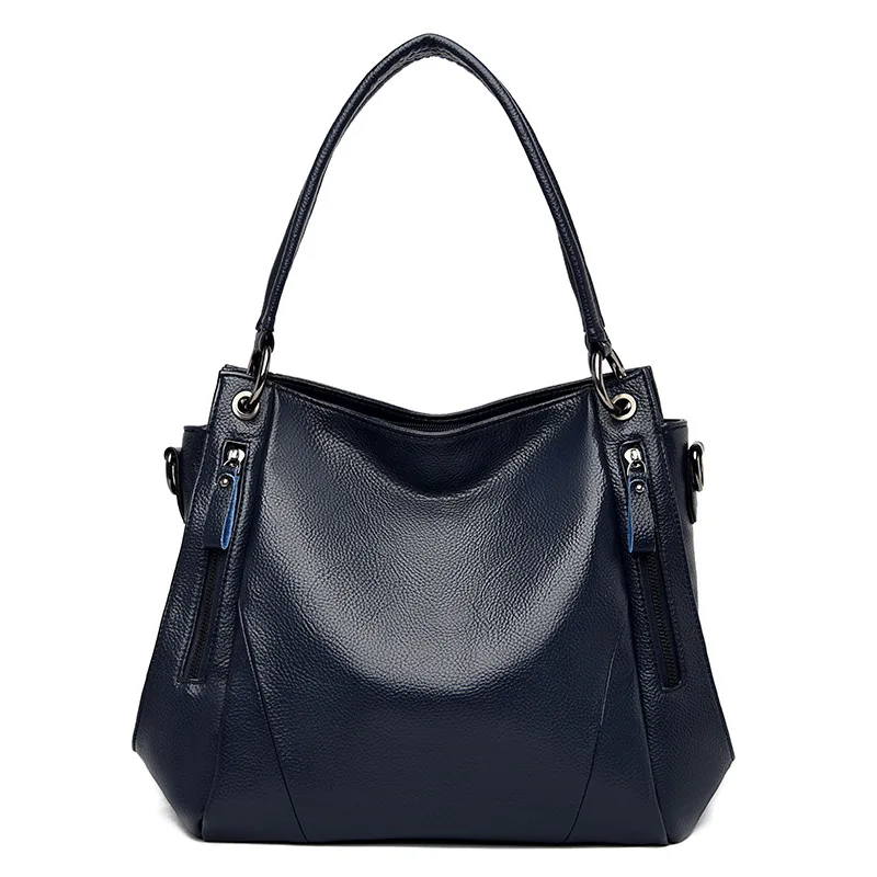 

2020 Autumn And Winter New Style WOMEN'S Leather Bags Europe And America Style Fashion Diaper Bag Leather Shoulder Bag Shoulder