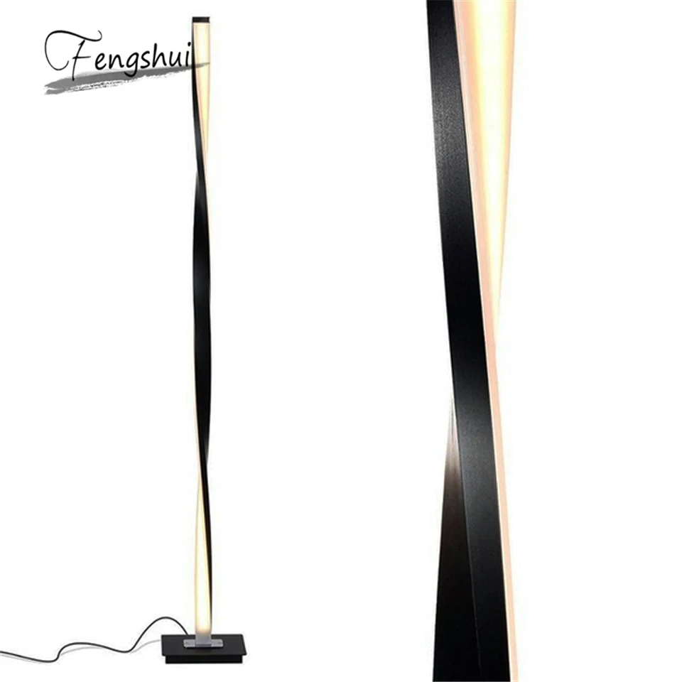  Modern Minimalist Vertical LED Floor Lamp Lighting Nordic Dimming Floor Light for Living Room Bedro - 32973343223