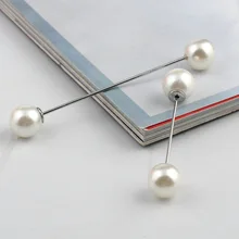 Стиль, модная двухголовая жемчужная брошь, корсаж, простая одежда для мужчин и женщин, Орна для мужчин