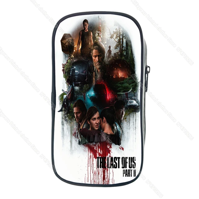 New Game The Last of Us 2 Pencil Case School Supplies for Kids Stationery 3D Print Storage Pouch Cosmetic Cases Makeup Box Bags 24