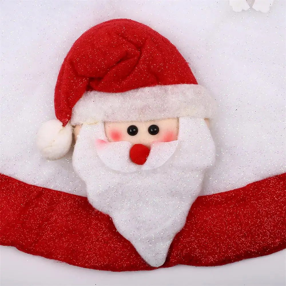 Santa Claus Christmas Tree Skirt Stands Ornaments Xmas Party Decoration JJ !