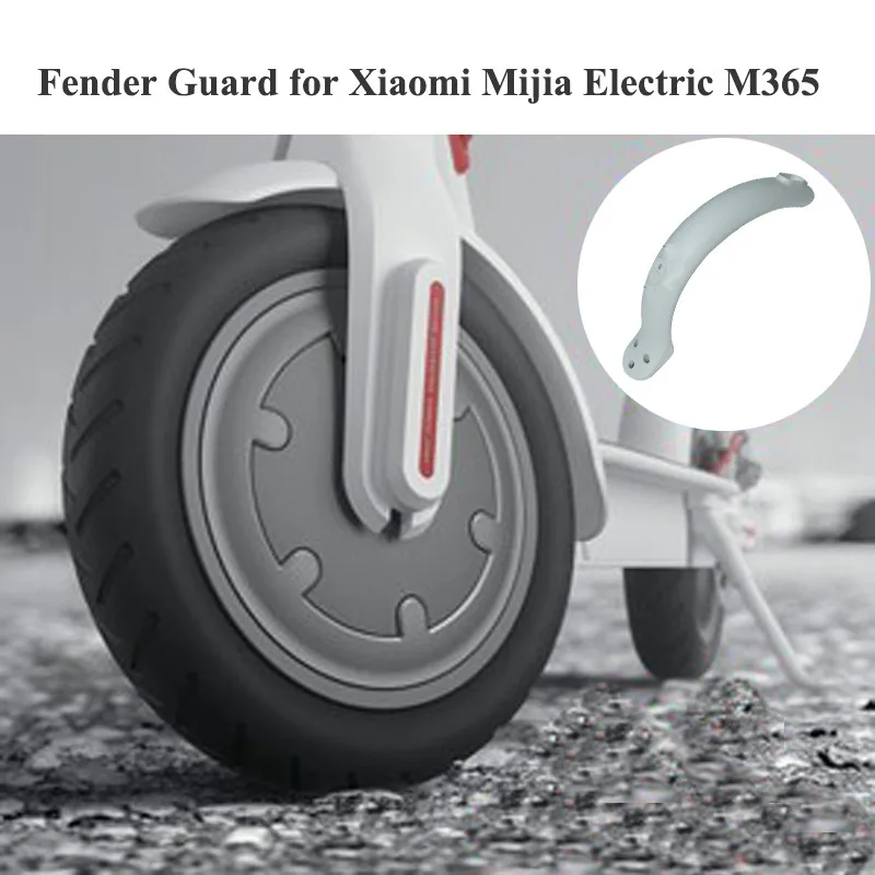  Electric Bike Scooter Front Rear Back Fender Guard for Xiaomi Mijia Electric M365 Scooter ABS+PC Du
