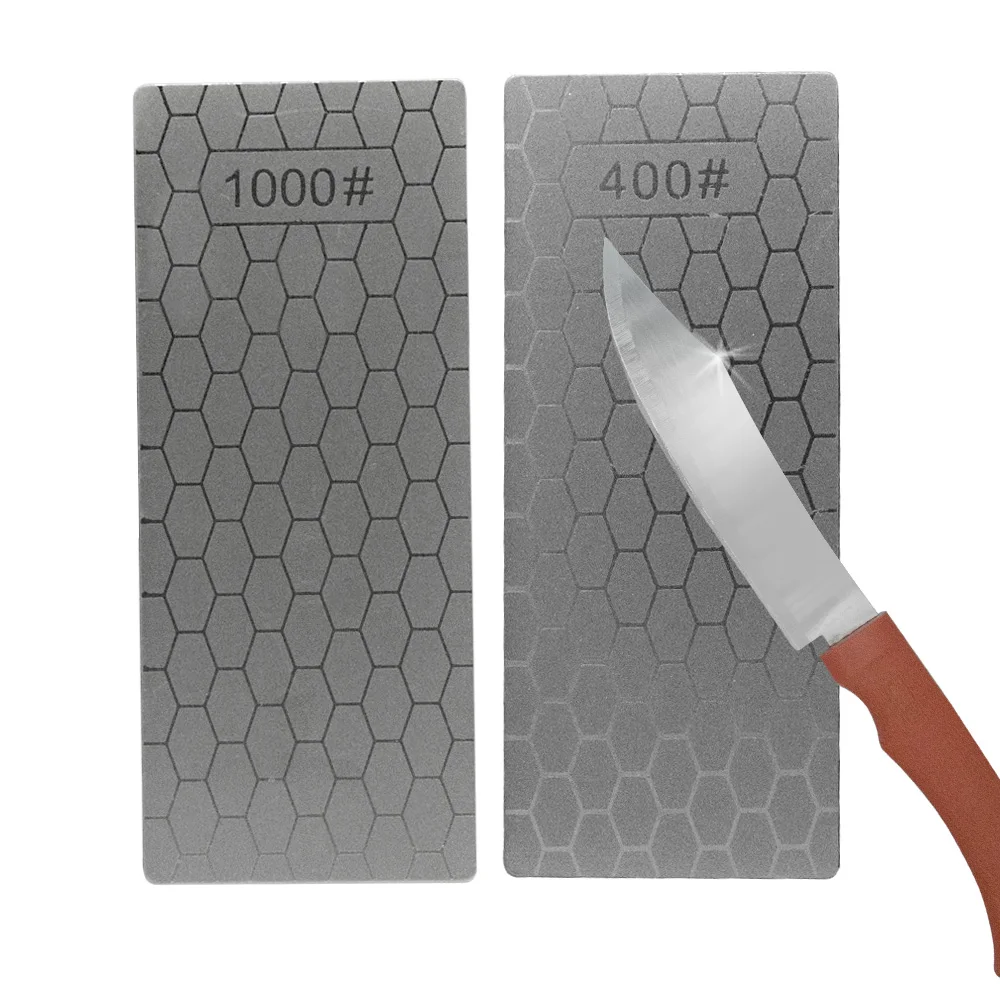 Алмазный камень для заточки ножей 400#1000# точилка для ножей ультратонкая сотовая точилка для ножей точильный станок точильный инструмент