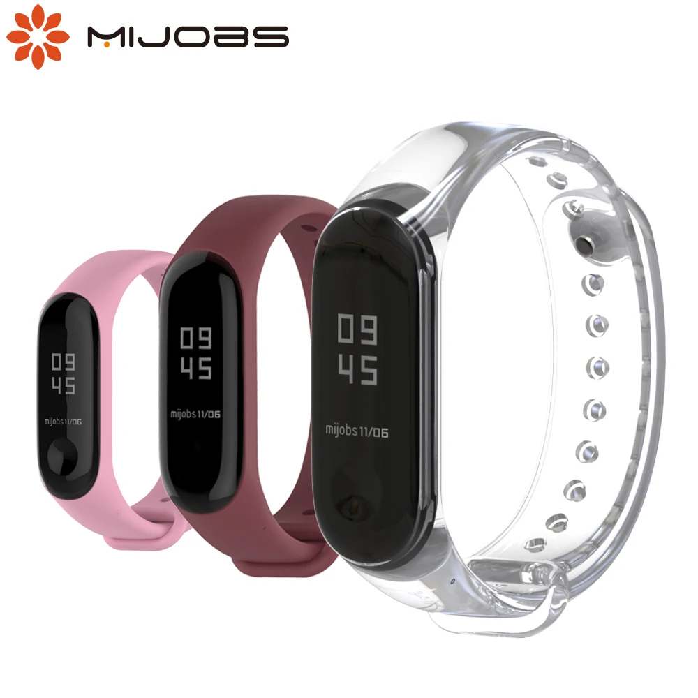 Силиконовый ремешок для Xiaomi Mi Band 4 браслет умные браслеты аксессуары 3 глобальная
