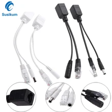 

POE Adapter Cable RJ45 Injector Splitter Kit Tape Screened Passive Power Over Ethernet 12-48v Synthesizer Separator Combiner