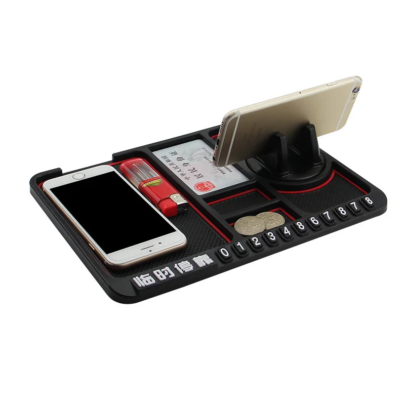 Car Dashboard Anti Slip Mat Pad GPS Mobile Phone Holder Stand Number Plate Accessories GDeals Car Dashboard Anti Slip Mat Pad GPS Mobile Phone Holder Stand Number Plate Accessories GDeals