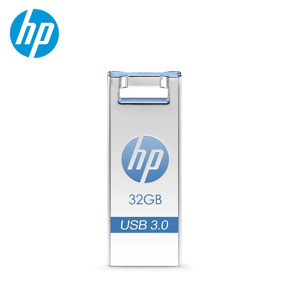 Металлический мини флеш накопитель HP usb 3 0 64 ГБ металлический 128 высокоскоростной