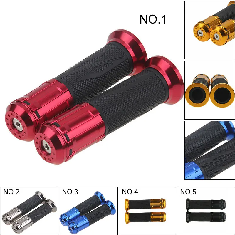 DERI 2pcs Универсальный 7/8 ''22 мм мотоцикл дроссельной заслонки CNC алюминиевый сплав Поворотный Руль рукоятки для Honda Yamaha квадроцикл Suzuki