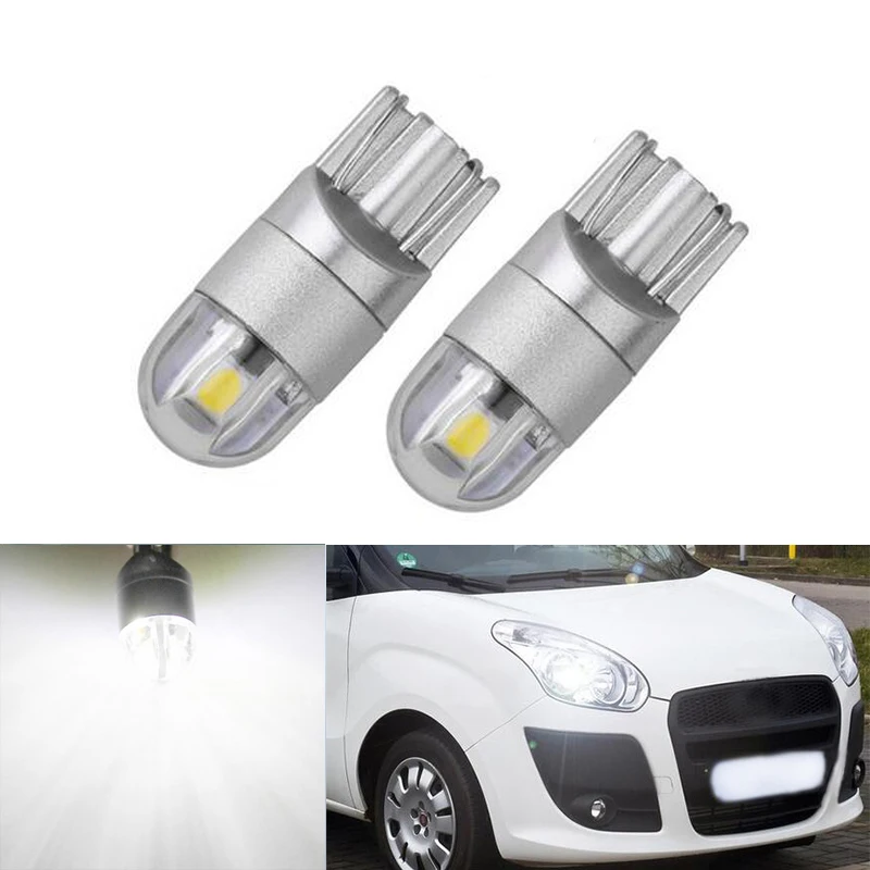 2x автомобиль T10 W5W 2 светодиодный 3030 SMD Ширина лампа габаритный фонарь светильник