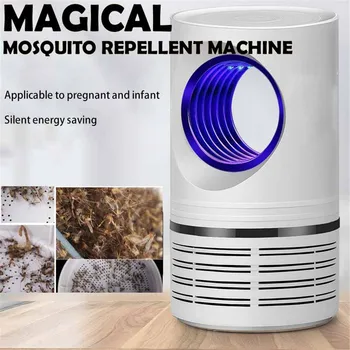 

Mosquito Light 5W USB Smart Optically Controlled Insect Killing Lamp Household mosquito repellent mosquito repellent sky white
