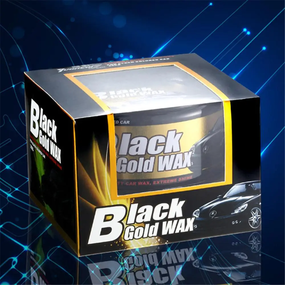 Car Black Wax Waterproof Film Coating Hard Wax Car Paint Repair Scratch Stains Remove Clean Care Supplies Accessories