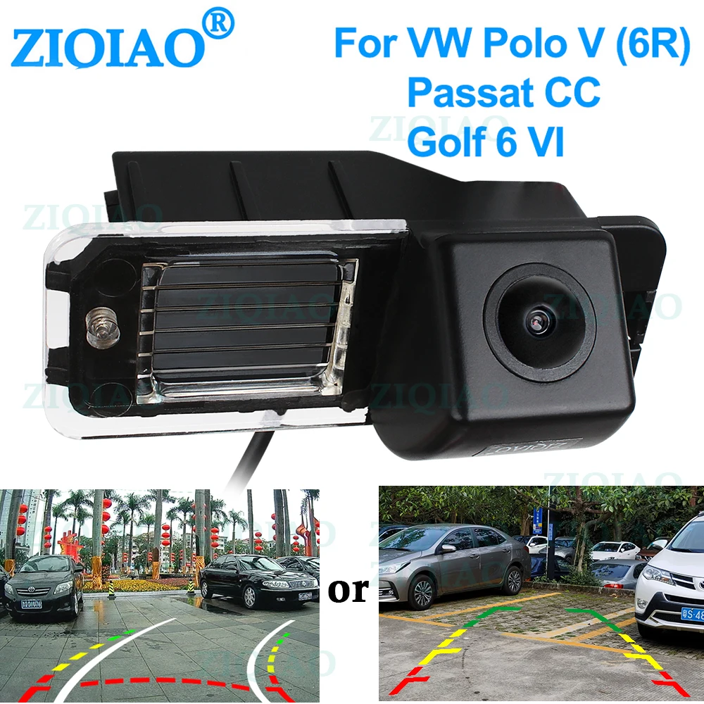 ZIQIAO для VW Polo 6R Golf 6 Passat CC Magotan динамический траекторный трек парковочный монитор