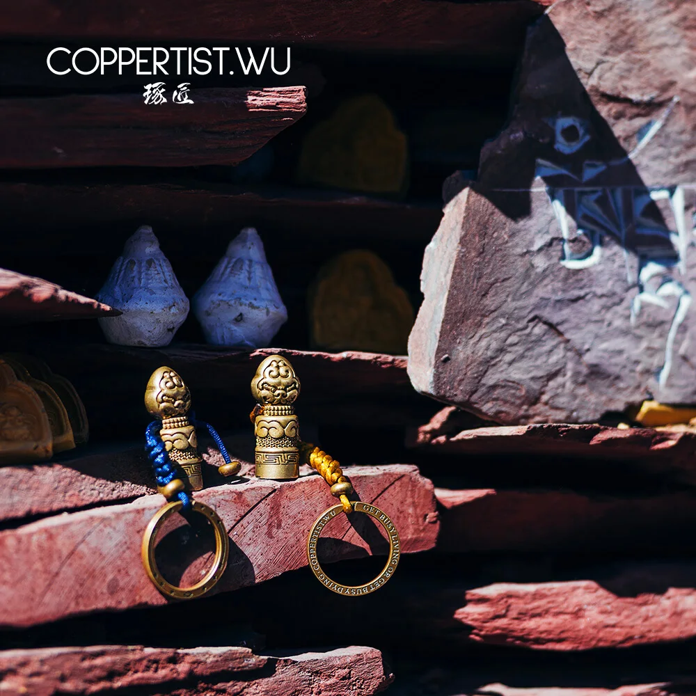 Медный кулон ручной работы COPPERTIST.WU тибетское искусственное Королевство