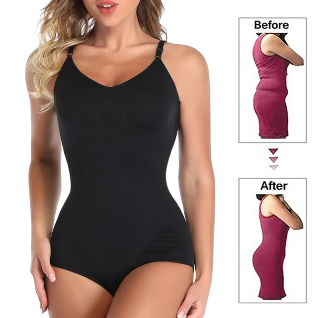 Bodysuit Shapewear Women Full Body Shaper Waist Trainer Stomach Slimming  Underwear Faja Belt Tummy Control Shaper Trimmer Corset - AliExpress