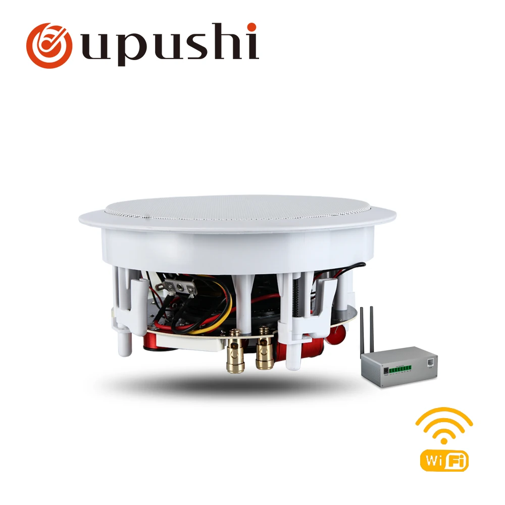 

Smart wifi coaxial tweeter ceiling speaker have clear and beautiful sound multi mobile connected at the same time