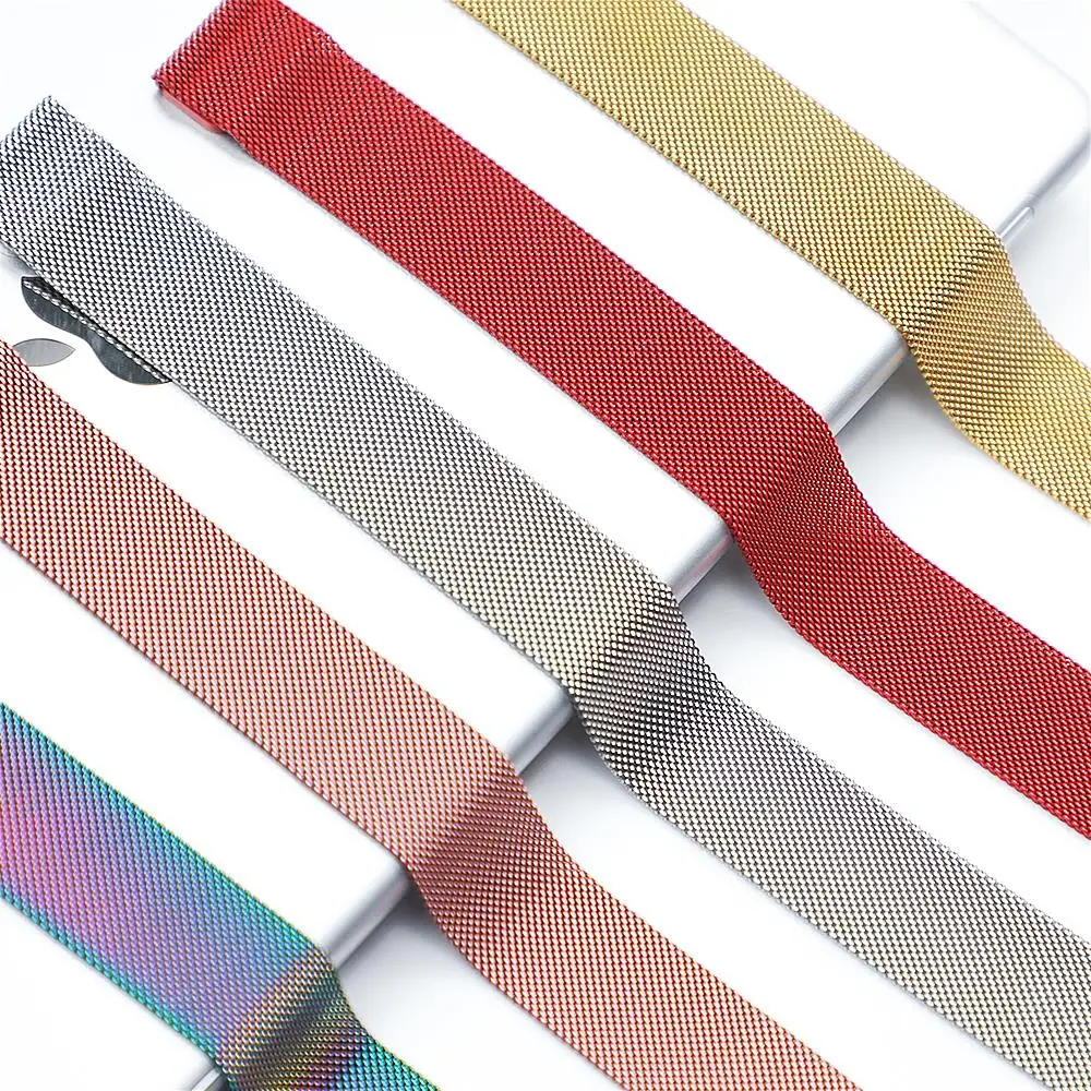 Ремешок для apple watch band Milanese Loop apple watch 4 3 band iwatch band 42 мм 38 мм correa 44 мм/40 мм pulseira ремешок для часов браслет
