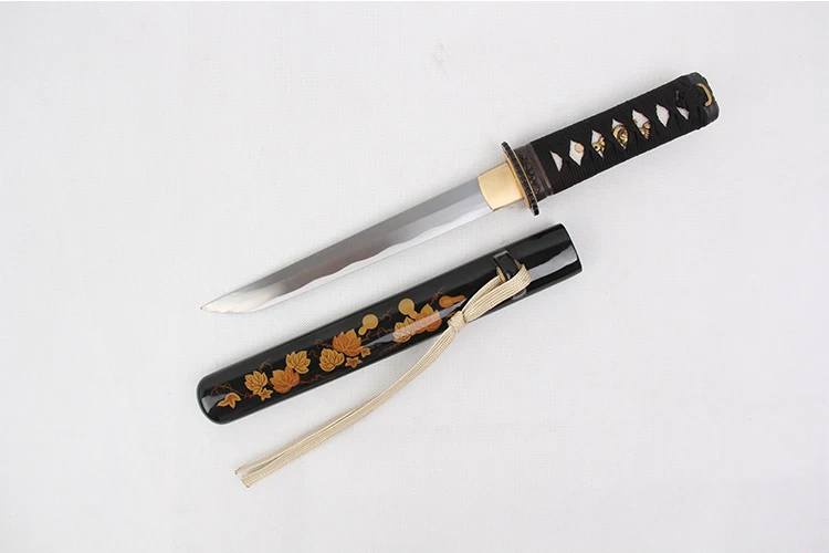 Style A Tanto меч маленький катана 43 см нож ручной работы настоящие мечи 1045 углеродистая сталь острый край письмо открывалка - Цвет: Style A