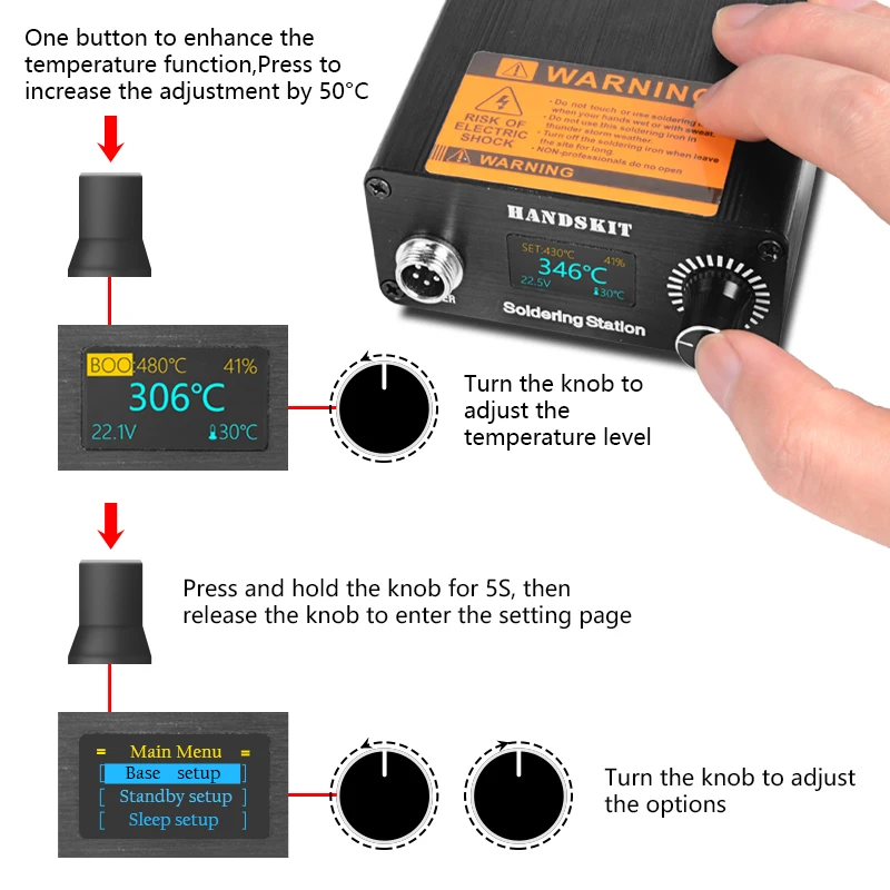 soldering stations T12 Soldering Station Set LCD Digital Display Repair Soldering Iron Equipment Portable Home Electronics Repair Tools portable arc welder